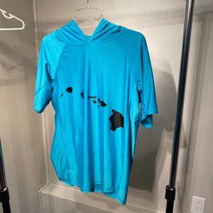 Seahawaii hooded rash gaurd - Large